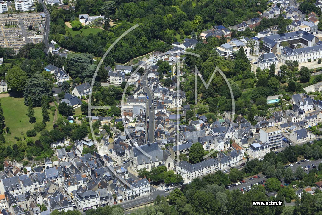 Photo arienne de Tours (Saint-Symphorien)