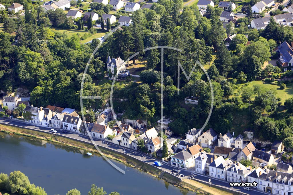 Photo arienne de Vretz (le Vieux Bourg)