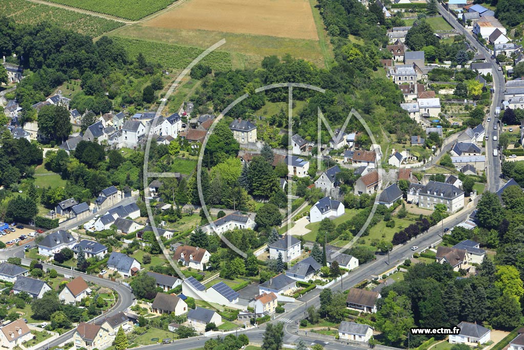 Photo arienne de Vernou-sur-Brenne