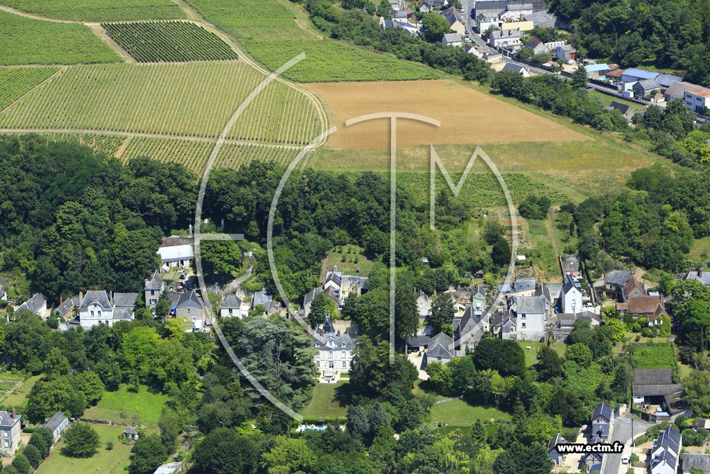 Photo arienne de Vernou-sur-Brenne