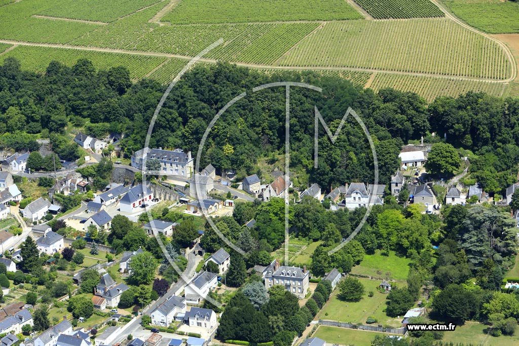 Photo arienne de Vernou-sur-Brenne
