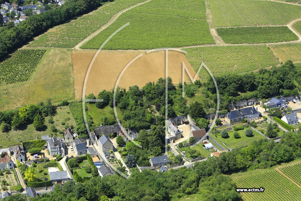 Photo arienne de Vernou-sur-Brenne