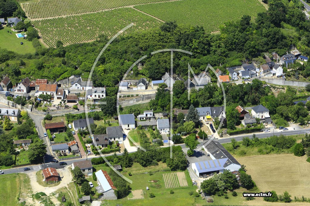 Photo arienne de Vernou-sur-Brenne