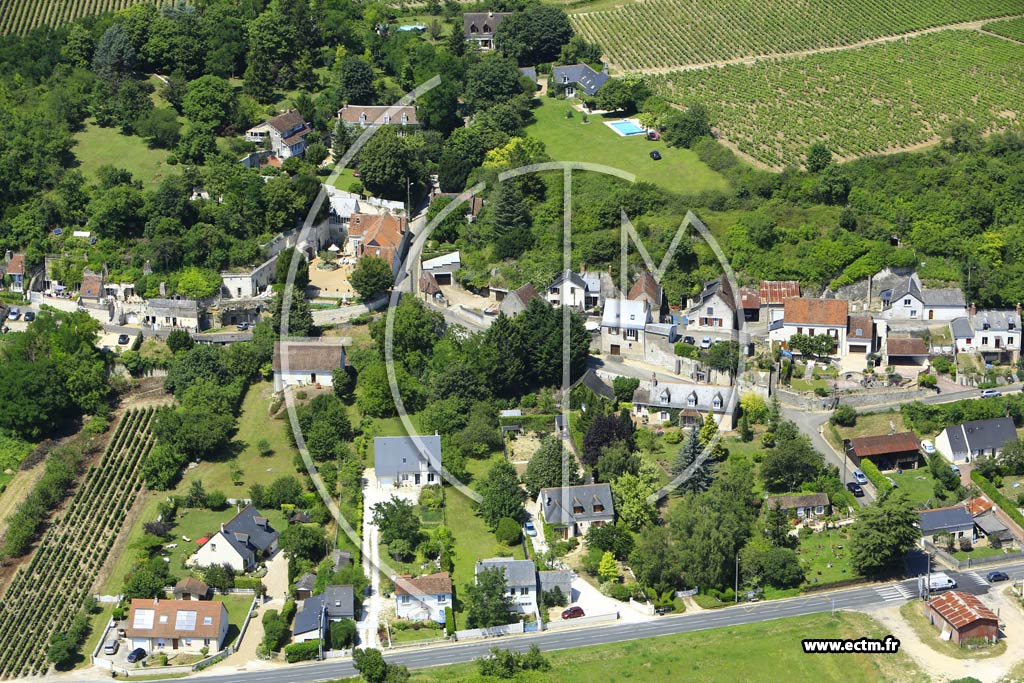Photo arienne de Vernou-sur-Brenne