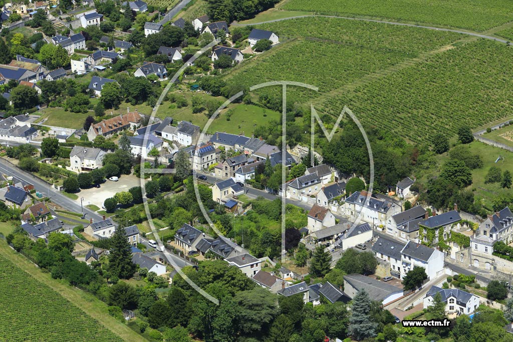 Photo arienne de Vouvray