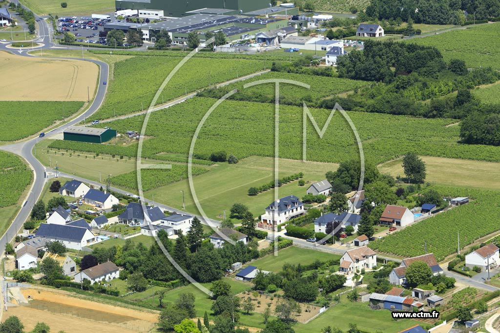 Photo arienne de Vouvray (le Grand Ormeau)