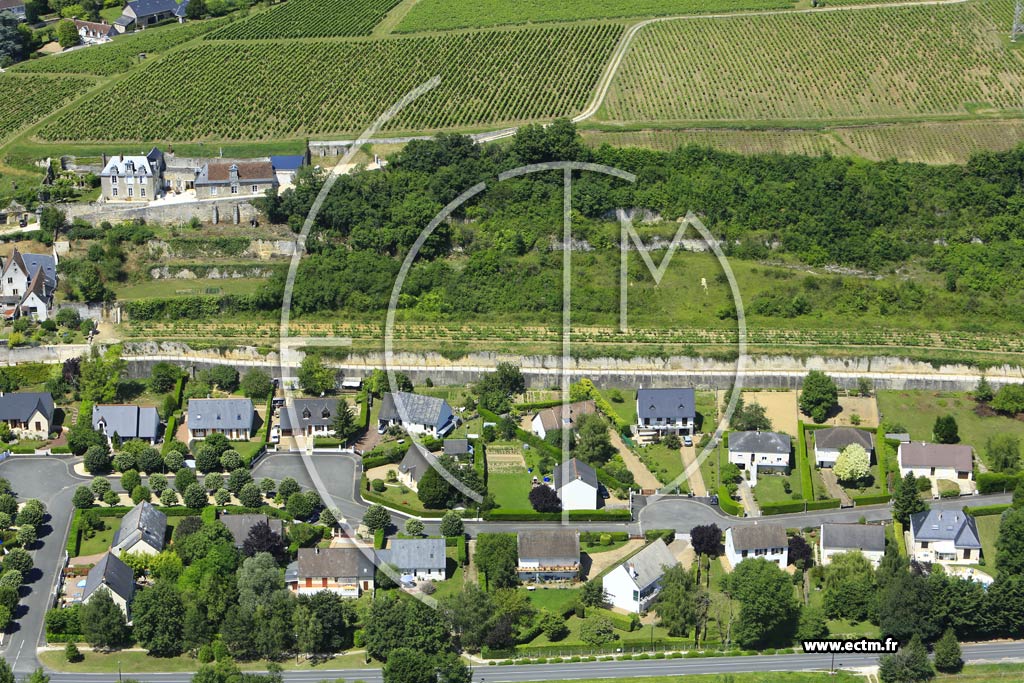 Photo arienne de Vouvray (le Mont)