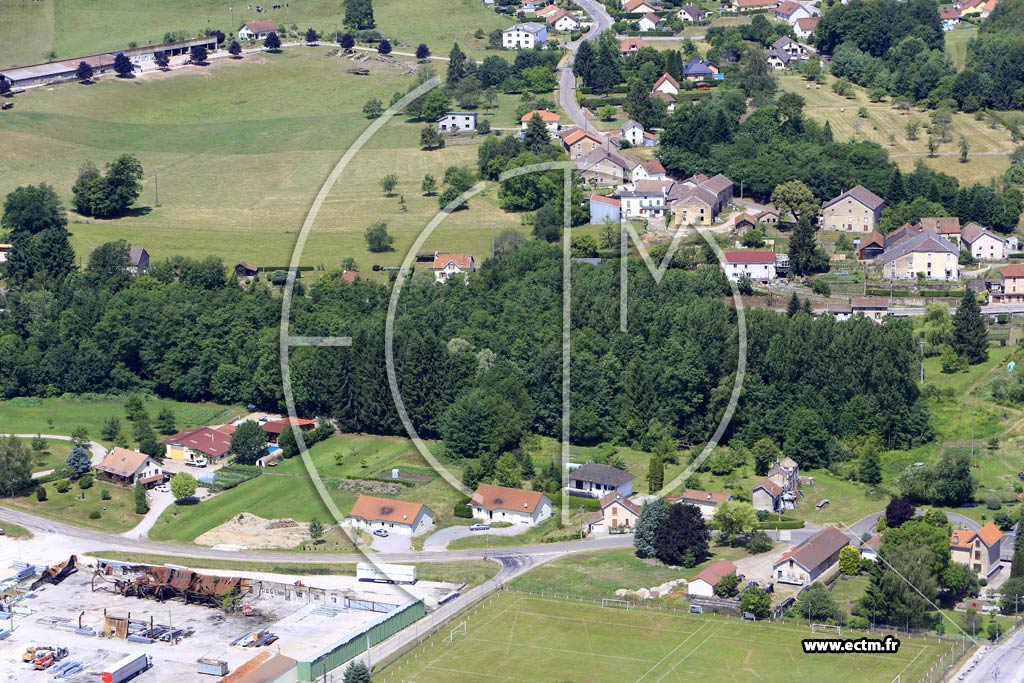 Photo arienne de Aillevillers-et-Lyaumont (la Grande Cte)