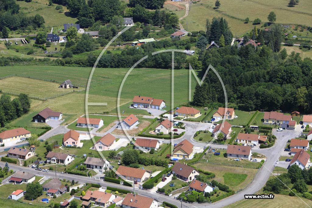 Photo arienne de Aillevillers-et-Lyaumont (la Grande Cte)