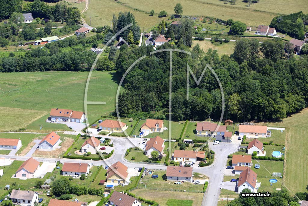 Photo arienne de Aillevillers-et-Lyaumont (la Grande Cte)