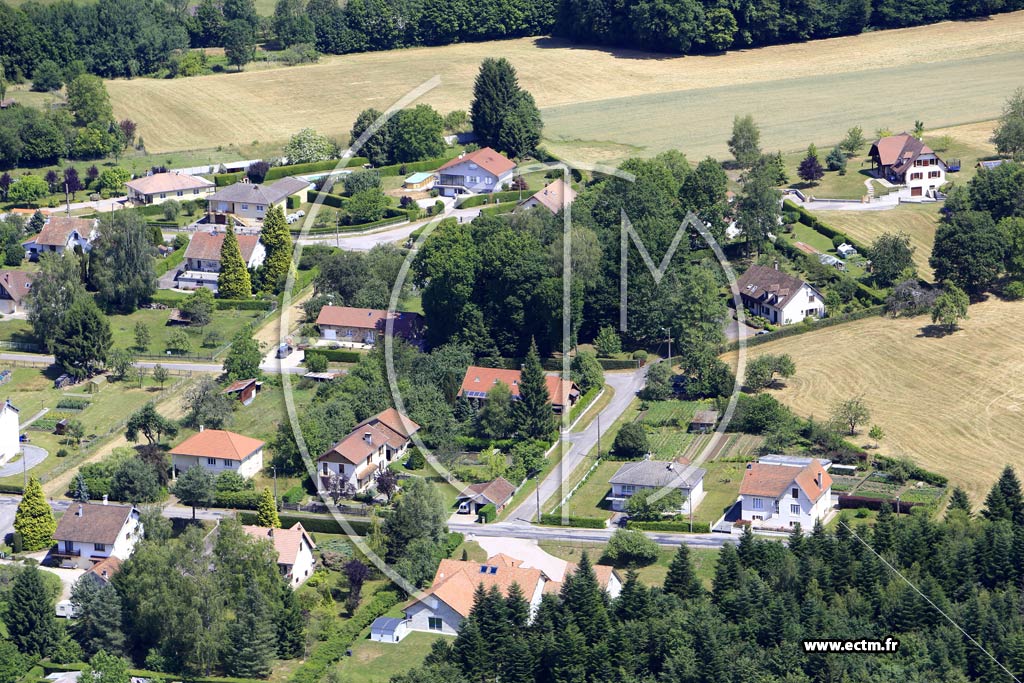 Photo arienne de Aillevillers-et-Lyaumont (le Bambois)