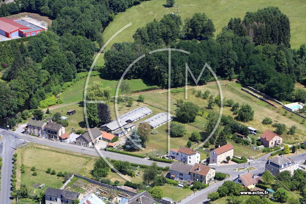 Photo arienne de Aillevillers-et-Lyaumont (le Bambois)