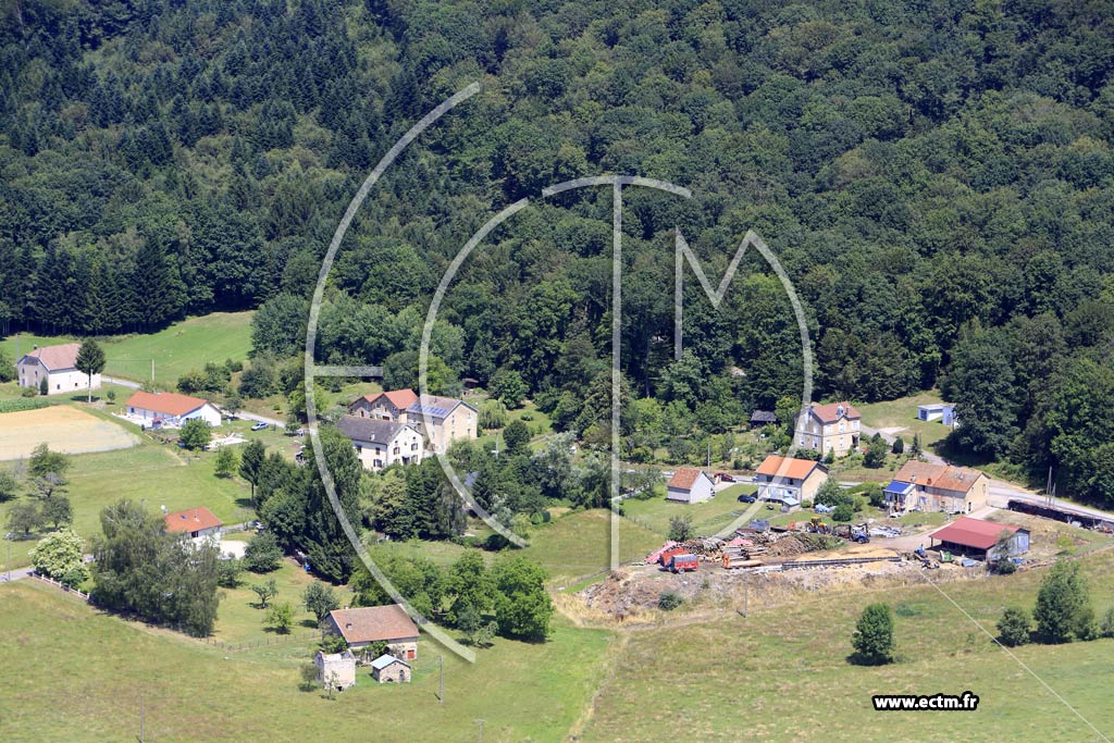 Photo arienne de Aillevillers-et-Lyaumont (le Bas de la Cte)
