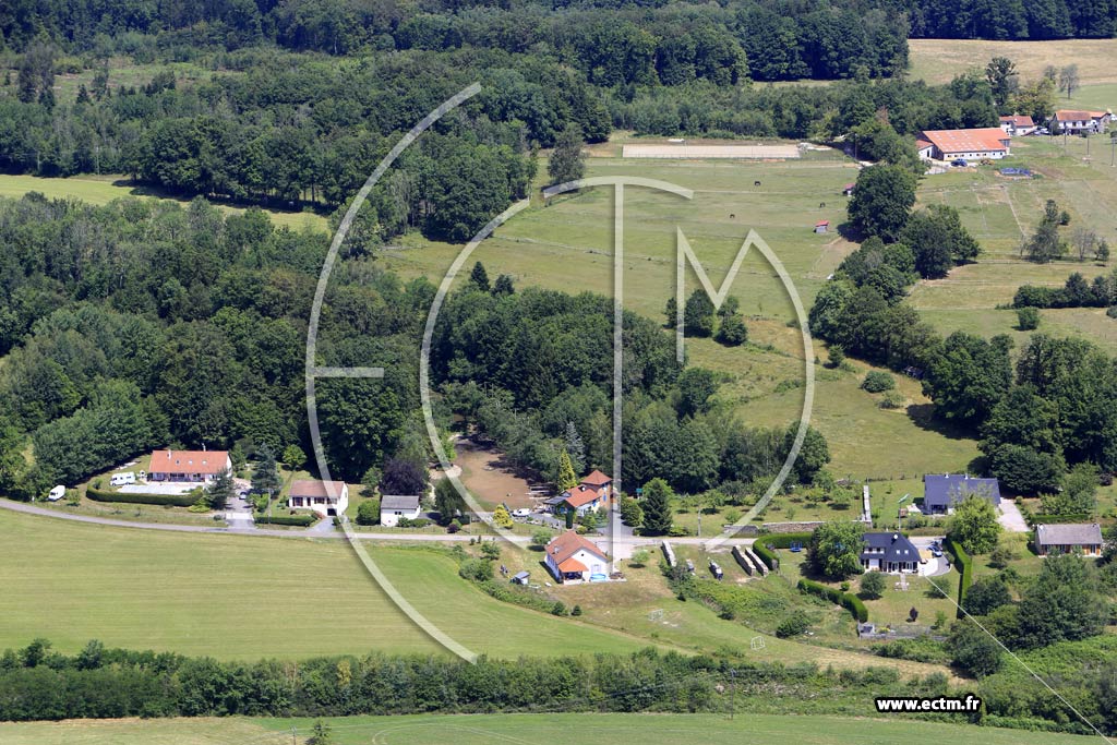 Photo arienne de Aillevillers-et-Lyaumont (le Chne Colney)