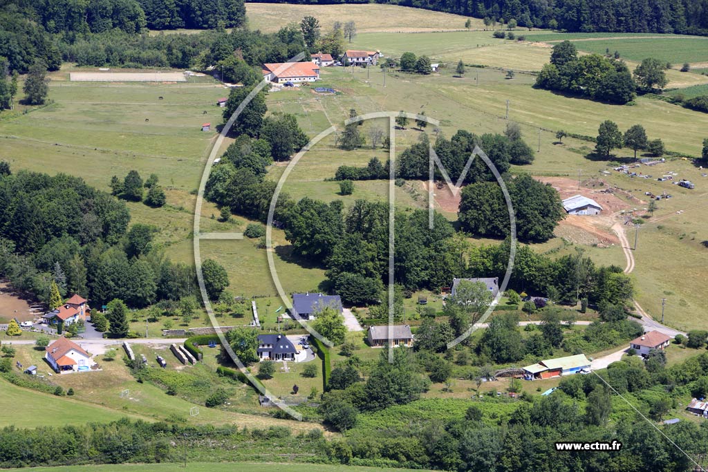 Photo arienne de Aillevillers-et-Lyaumont (le Chne Colney)