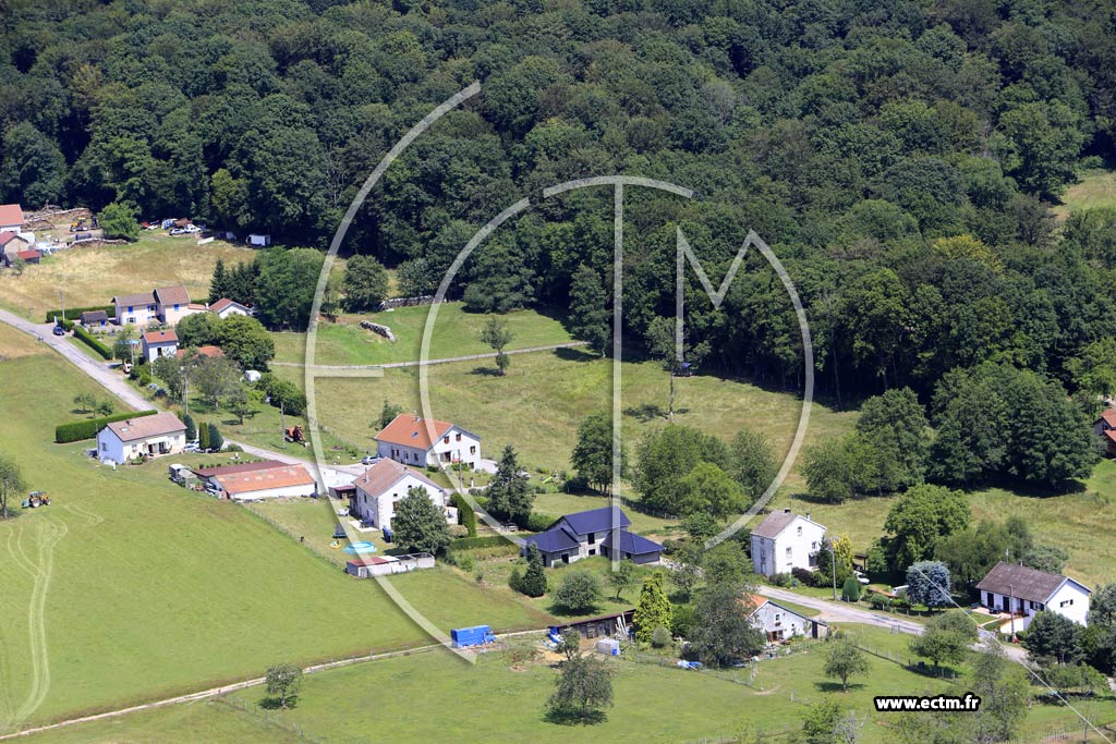 Photo arienne de Aillevillers-et-Lyaumont (les Chevreux)