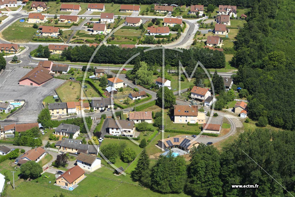 Photo arienne de Breuches (les Buissons)