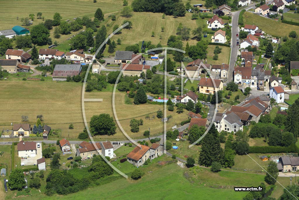 Photo arienne de Fontaine-ls-Luxeuil (Route du Beuchot)