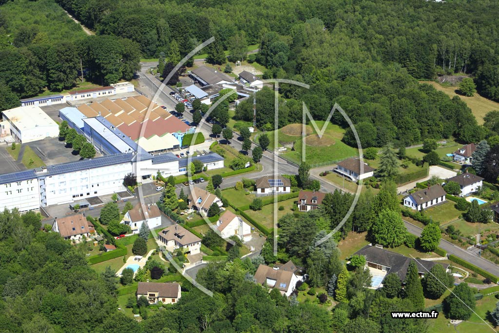 Photo arienne de Luxeuil-les-Bains (Quartier des Libelles)