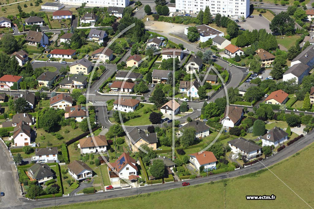 Photo arienne de Luxeuil-les-Bains (Quartier des Libelles)