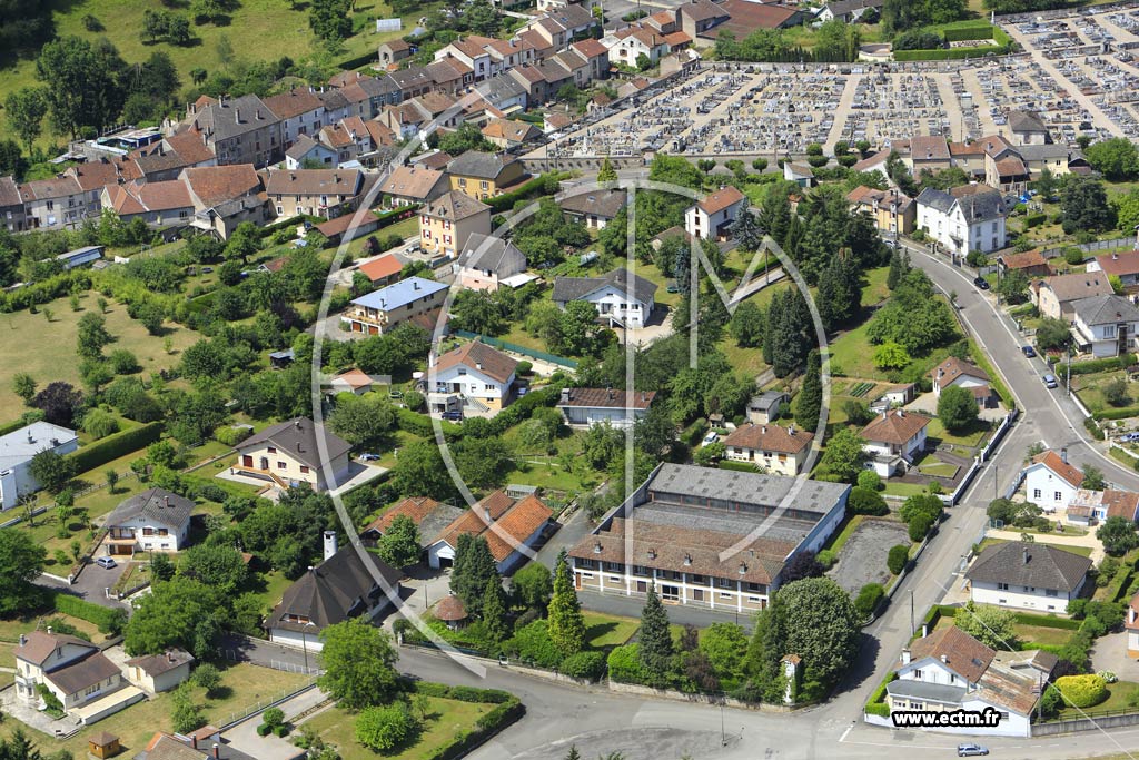 Photo arienne de Saint-Loup-sur-Semouse (Avenue Michel Leroy)