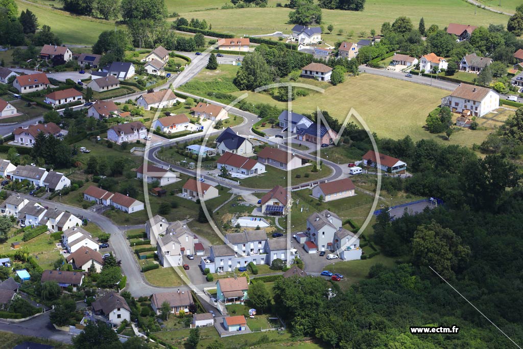 Photo arienne de Saint-Loup-sur-Semouse (Champs Germaux)