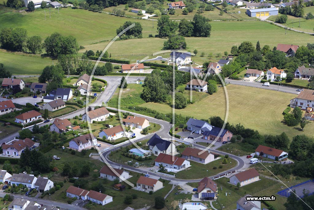 Photo arienne de Saint-Loup-sur-Semouse (Champs Germaux)