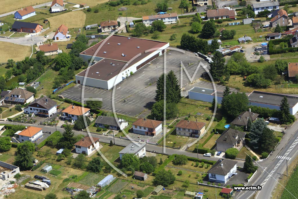 Photo arienne de Saint-Loup-sur-Semouse (la Gerbe)