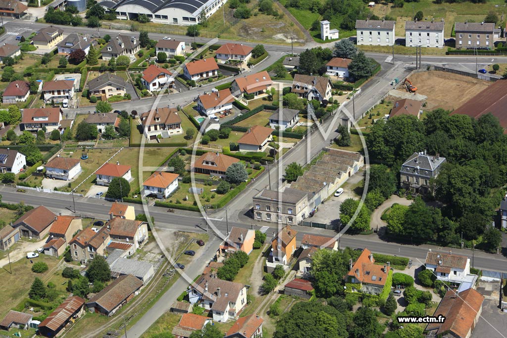 Photo arienne de Saint-Loup-sur-Semouse (le Breuil)