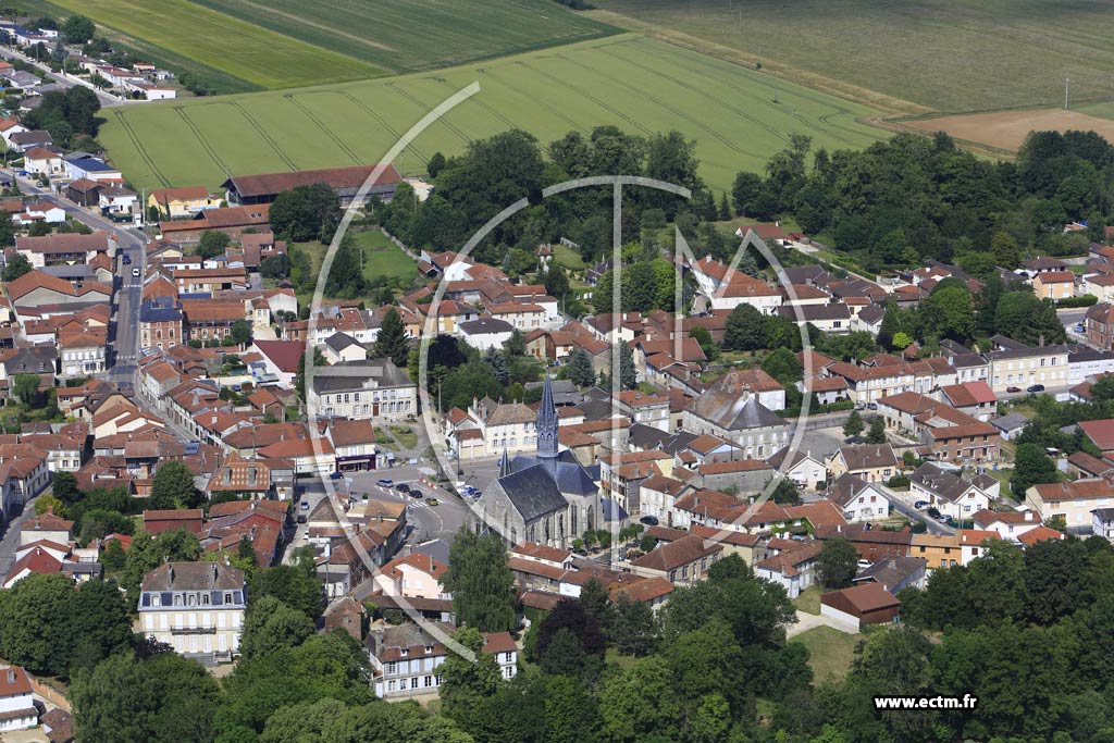 Photo arienne de claron-Braucourt-Ste-Livire (claron - Centre)