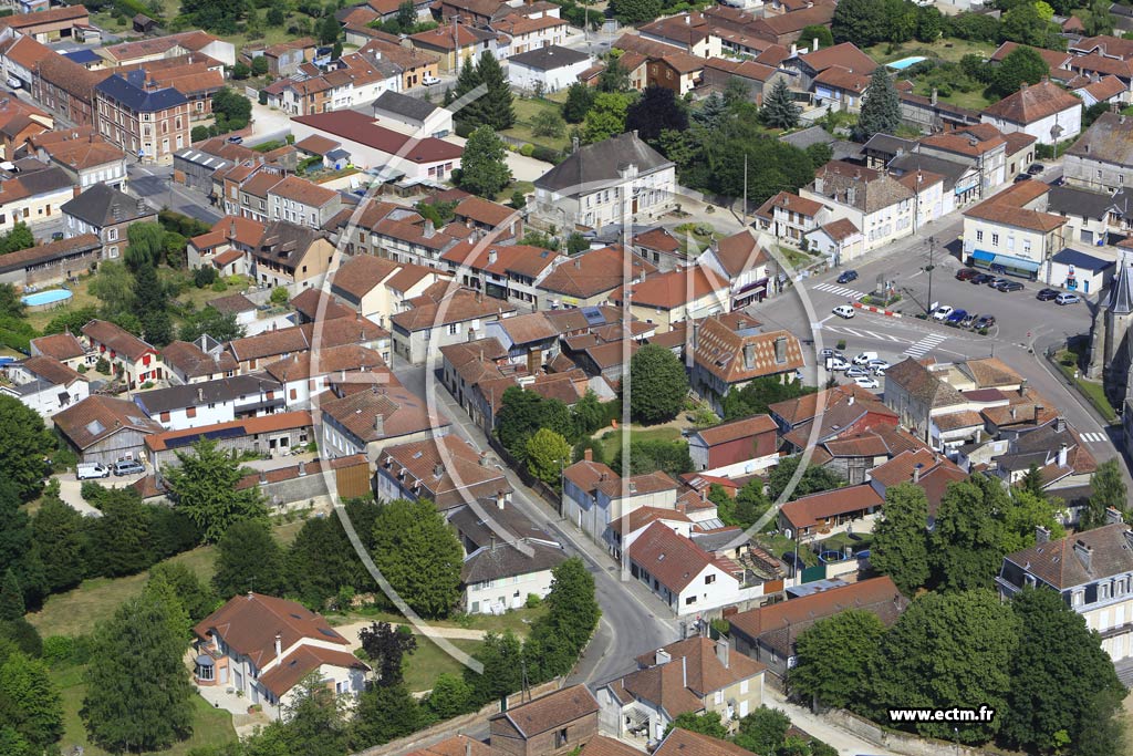 Photo arienne de claron-Braucourt-Ste-Livire (claron - Centre)