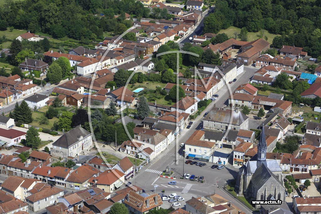 Photo arienne de claron-Braucourt-Ste-Livire (claron - Centre)