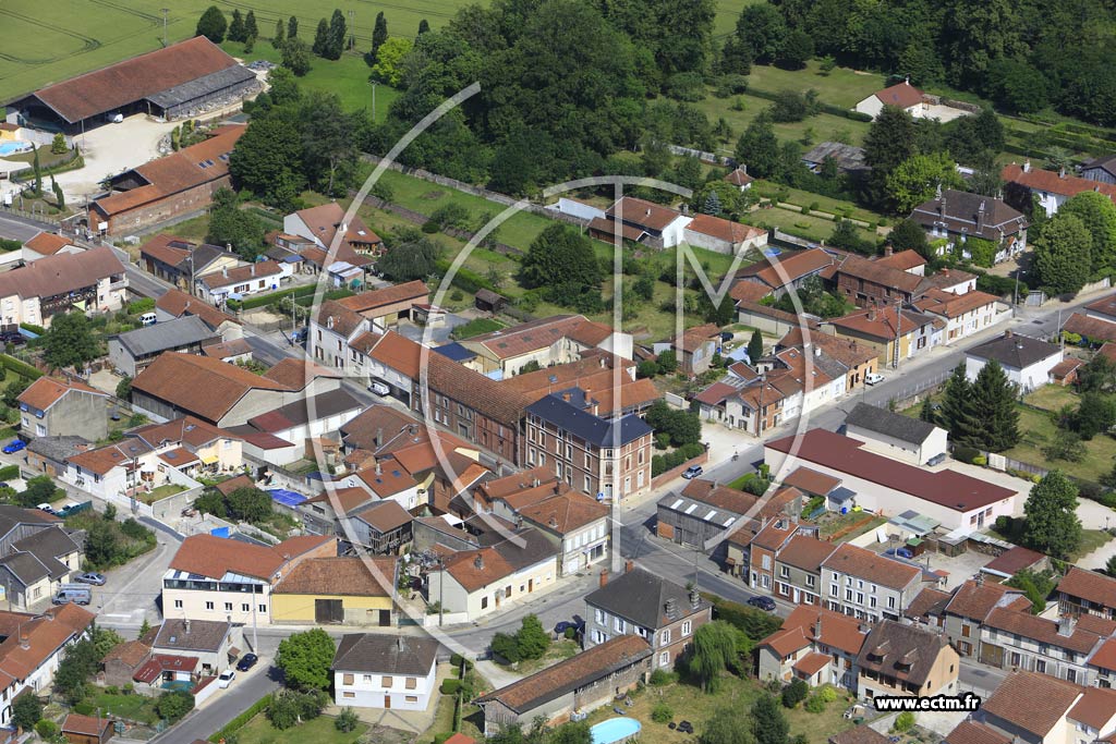 Photo arienne de claron-Braucourt-Ste-Livire (claron - Centre)