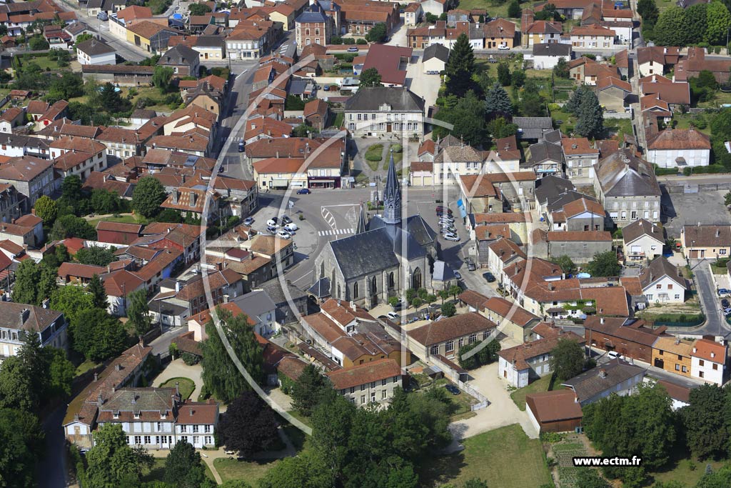 Photo arienne de claron-Braucourt-Ste-Livire (claron)