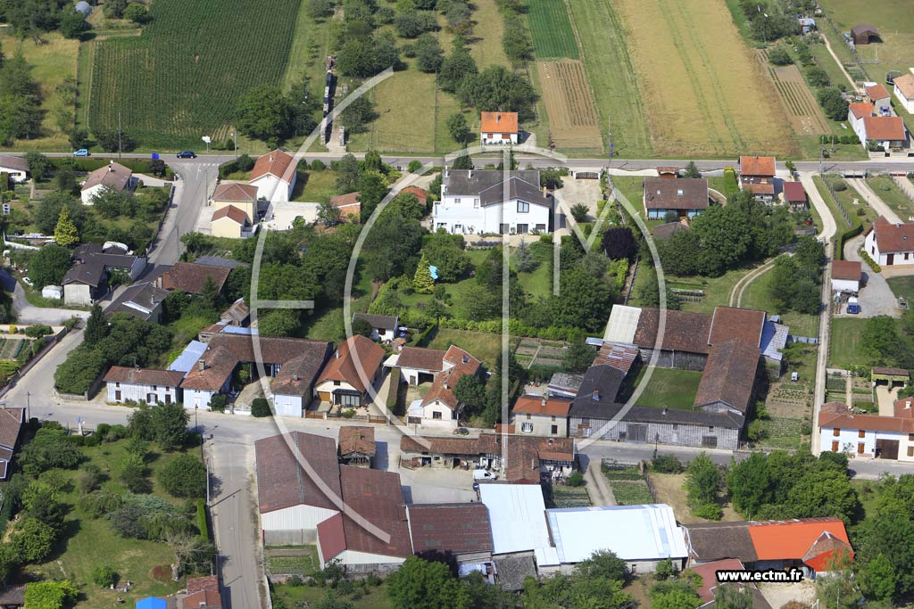 Photo arienne de claron-Braucourt-Ste-Livire (Sainte-Livire)