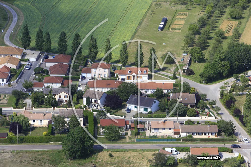Photo arienne de claron-Braucourt-Ste-Livire (Sainte-Livire)
