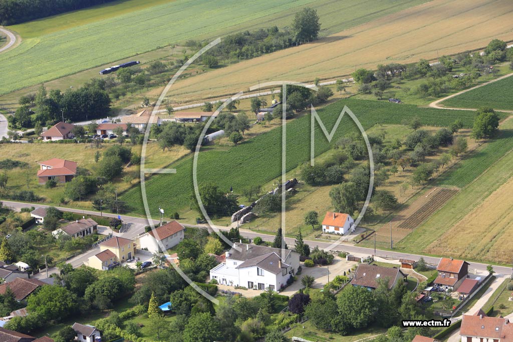 Photo arienne de claron-Braucourt-Ste-Livire (Sainte-Livire)