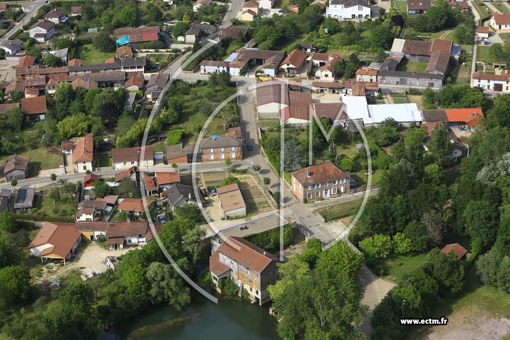 Photo arienne de claron-Braucourt-Ste-Livire (Sainte-Livire)