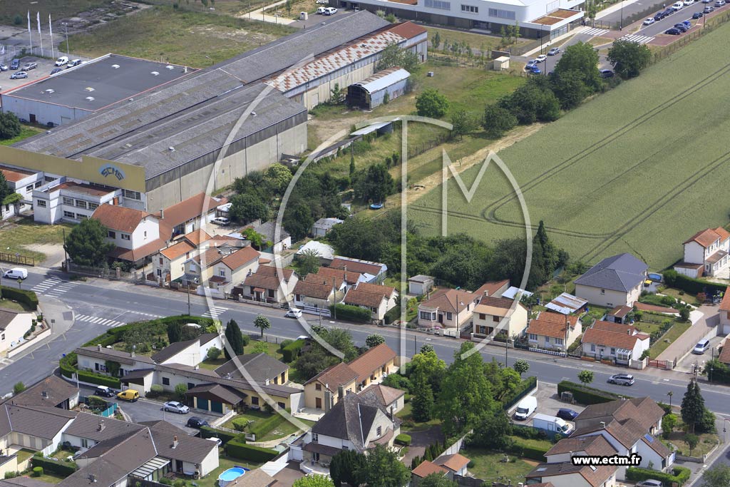 Photo arienne de Frignicourt