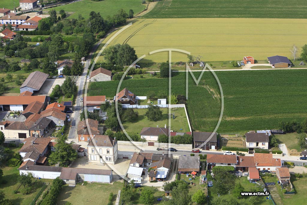 Photo arienne de Landricourt