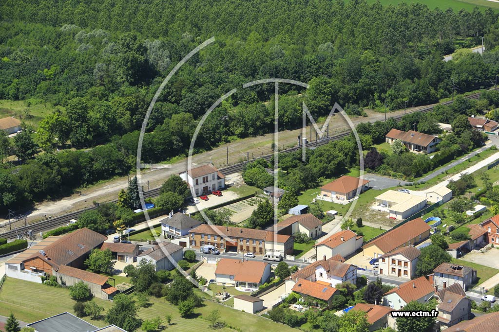 Photo arienne de Loisy-sur-Marne