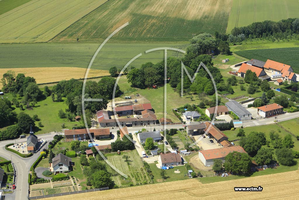 Photo arienne de Luxmont-et-Villotte (Villotte)