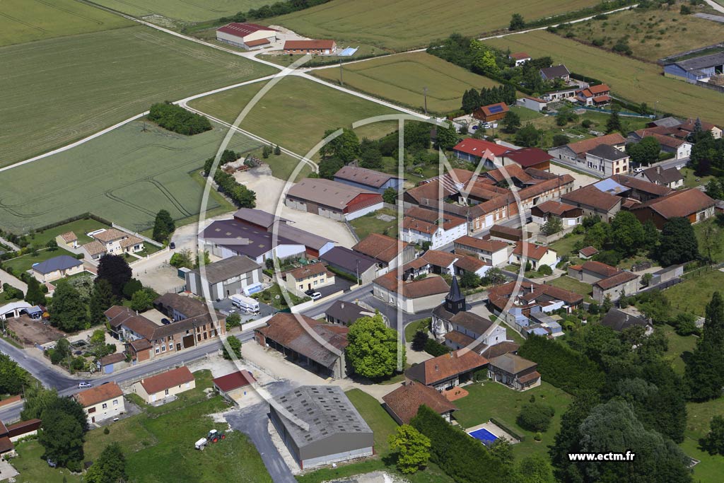 Photo arienne de Saint-Amand-sur-Fion (Coulvagny)