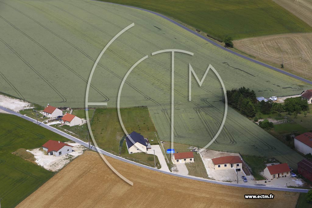 Photo arienne de Saint-Amand-sur-Fion (la Cense des Prs)