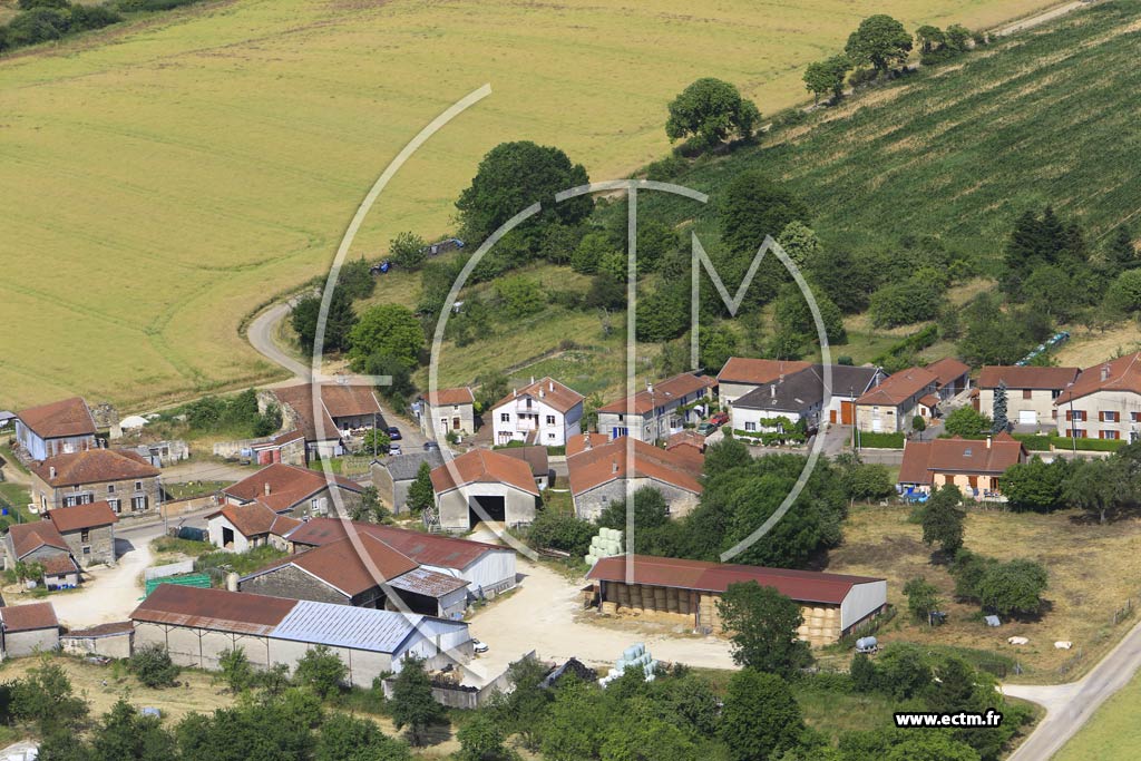 Photo arienne de Troisfontaines-la-Ville (Flornoy)