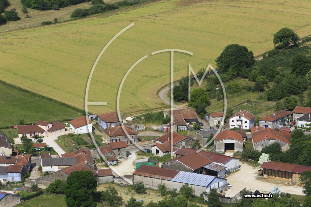 Photo arienne de Troisfontaines-la-Ville (Flornoy)