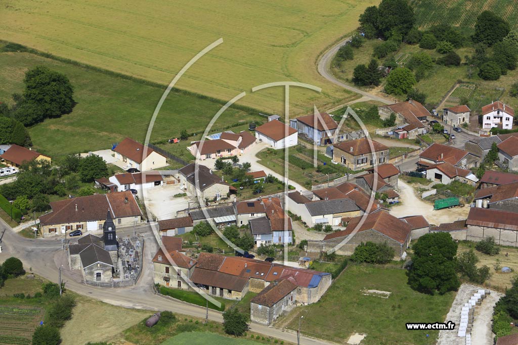 Photo arienne de Troisfontaines-la-Ville (Flornoy)