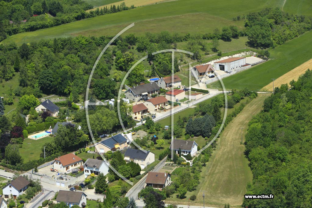 Photo arienne de Vitry-en-Perthois