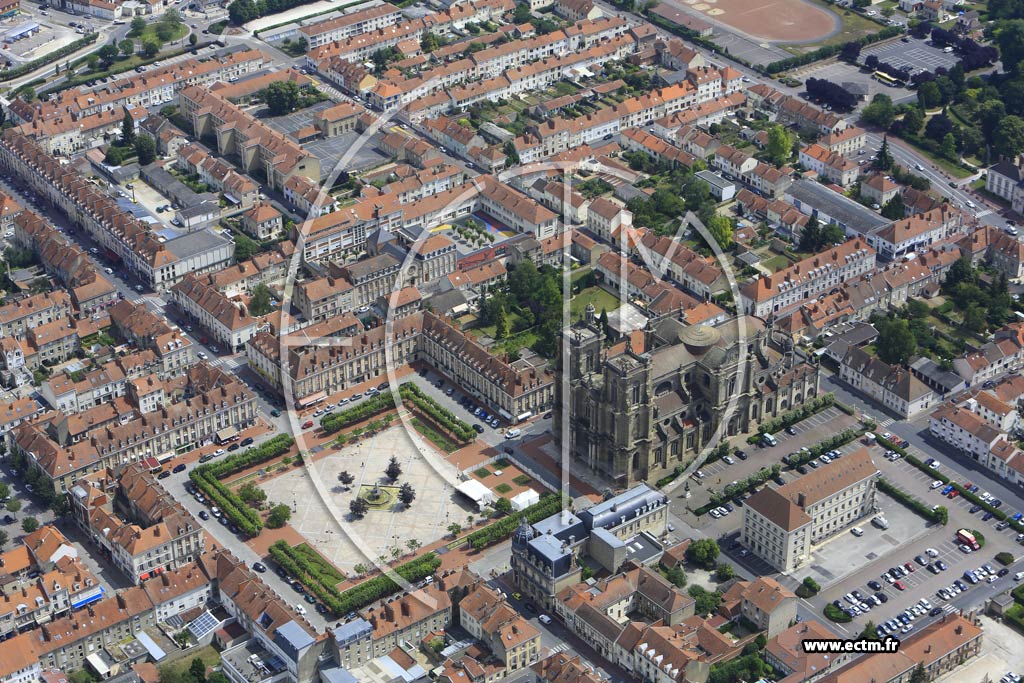 Photo arienne de Vitry-le-Franois (Centre)