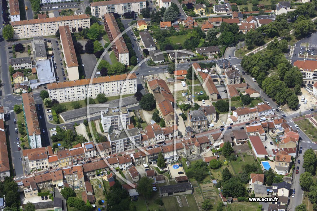 Photo arienne de Vitry-le-Franois (la Fauvage)